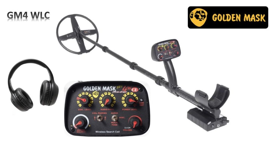 Golden Mask GM4 WLC vezeték nélküli fémkereső